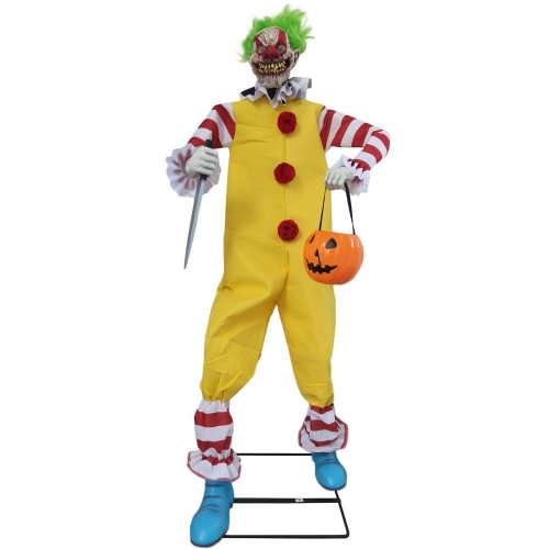 Clown Jacks Animated Standing 1.8m Ea LIMITED STOCK