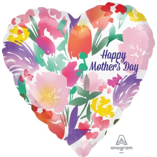 Balloon Foil Jumbo Happy Mother's Day 71cm Ea LIMITED STOCK
