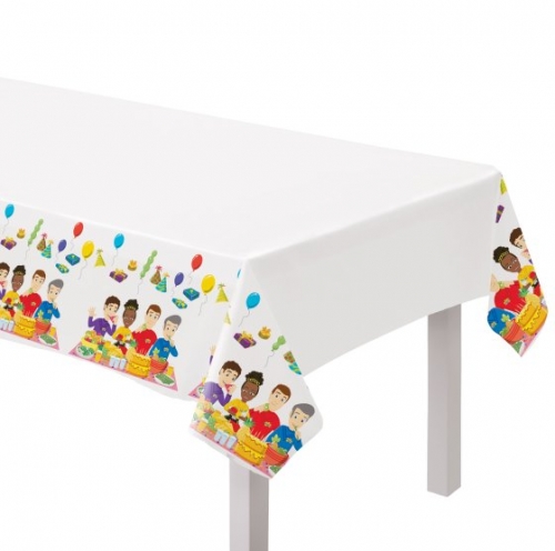 Wiggles Tablecover Paper 1.35m x 2.4m Ea