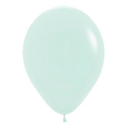 Balloon Latex 28cm Premium Pastel Matte Green Pk 25