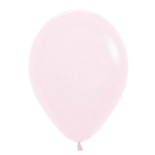 Balloon Latex 28cm Premium Pastel Matte Pink Pk 25