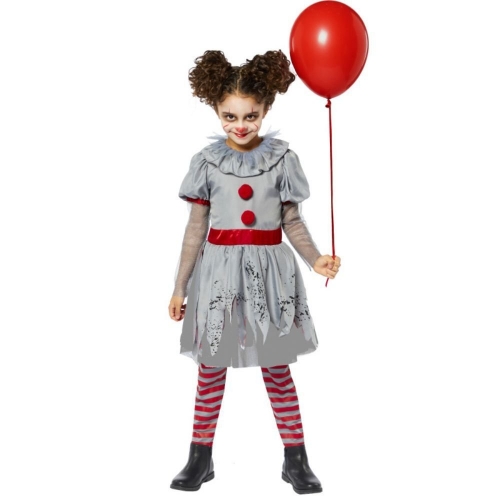 Costume Bad Clown Teen Small Ea