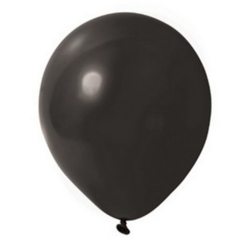 Balloon Latex 28cm Premium Black pk 25