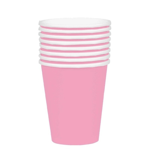 Cup Paper 12oz Pink Pk 20