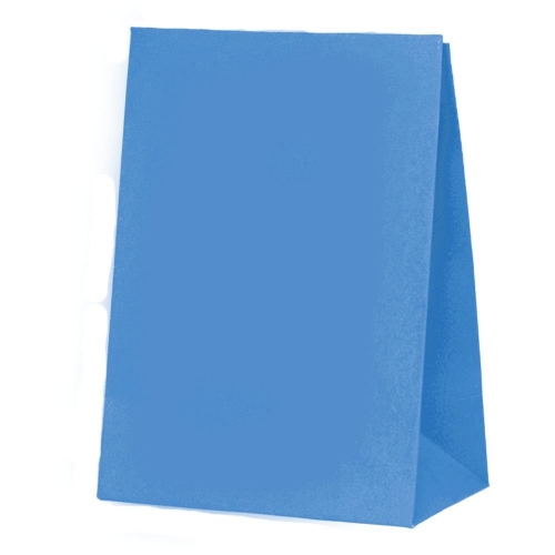Ultra Party Paper Bag Blue18cm Pk 10