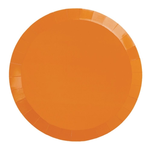 Ultra Plate Paper Banquet Tangerine 26cm Pk 20
