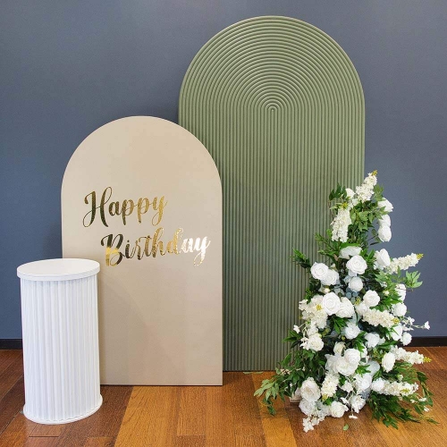 Bloom Pak1 Ripple Arch, Personalised Arch ,Ripple Plinth & Floral Piece 936121 H