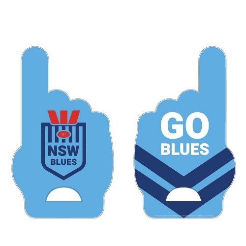 NSW Blues Hand Placard Ea