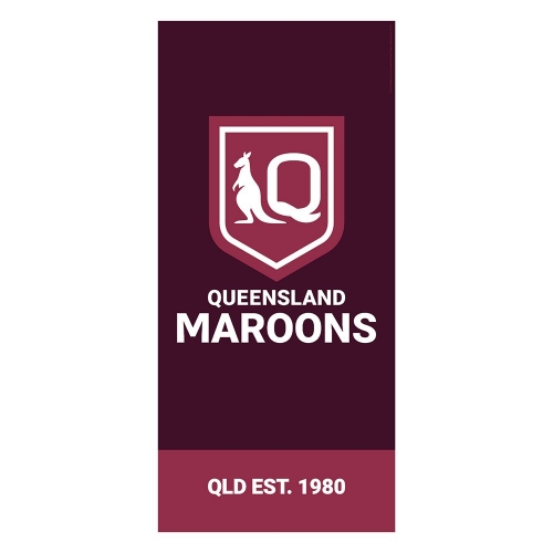 QLD Maroons Giant Banner 841mm x 390mm Ea