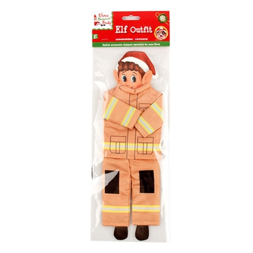 Christmas Elf BB Fire Fighter Outfit Ea