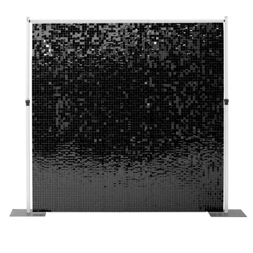 Backdrop Shimmer Black 2.4m HIRE