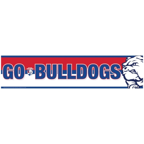 Western Bulldogs Go Banner