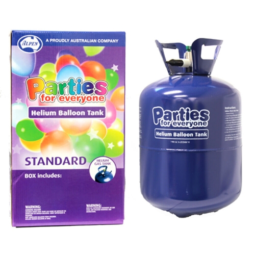 Helium Tank Disposable for 30 Balloons ea