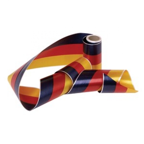 Ribbon Navy Red Yellow 10m Pk 1 LIMITED STOCK