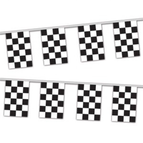 Chequered Bunting 10m Ea