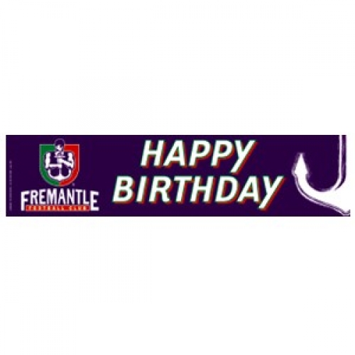 Fremantle Happy Birthday Banner Ea COLLECTORS EDITION