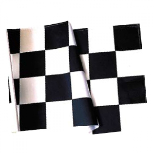Chequered Supporter Flag Ea